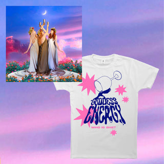 Who Is She? - Goddess Energy LP/CD + Tee Bundle
