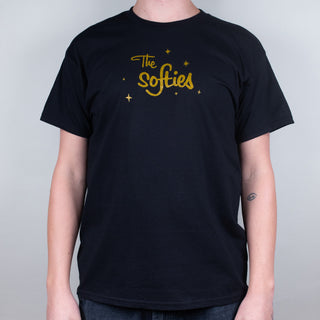 The Softies - Metallic Gold Logo Tee