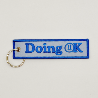 Father/Daughter - Doing Ok Patch Keychain